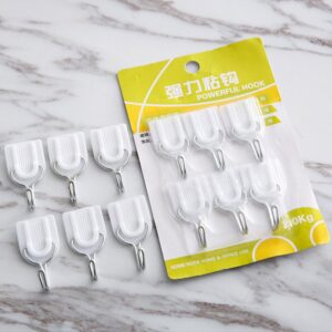 6pcs Adhesive Wall Hook