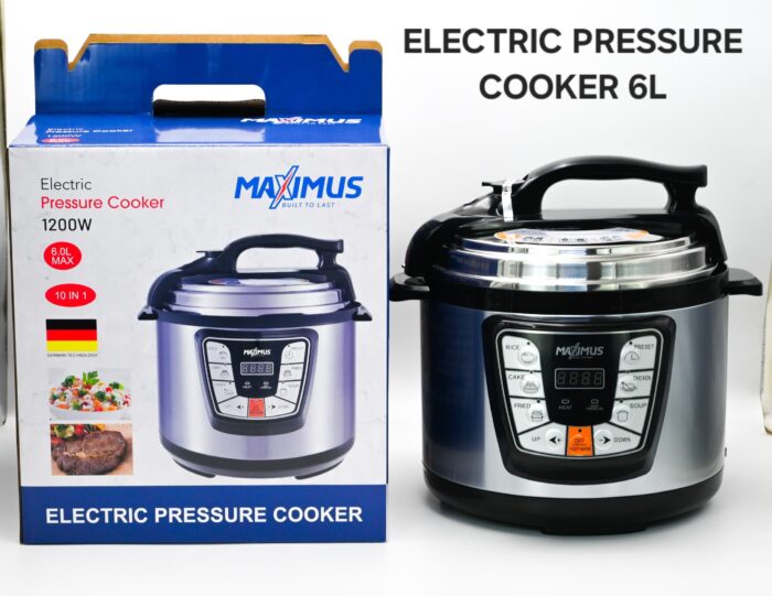 Maximus 6L Electric Pressure Cooker - Image 1